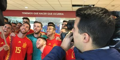 Presentación nueva camiseta de España