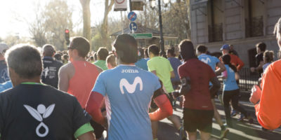 Corredores durante el Medio Maratón