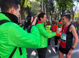 Curra y Corre en la Media Maratón de Madrid